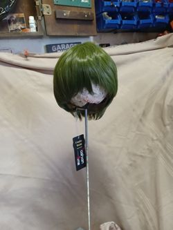 Green Short Lace Front