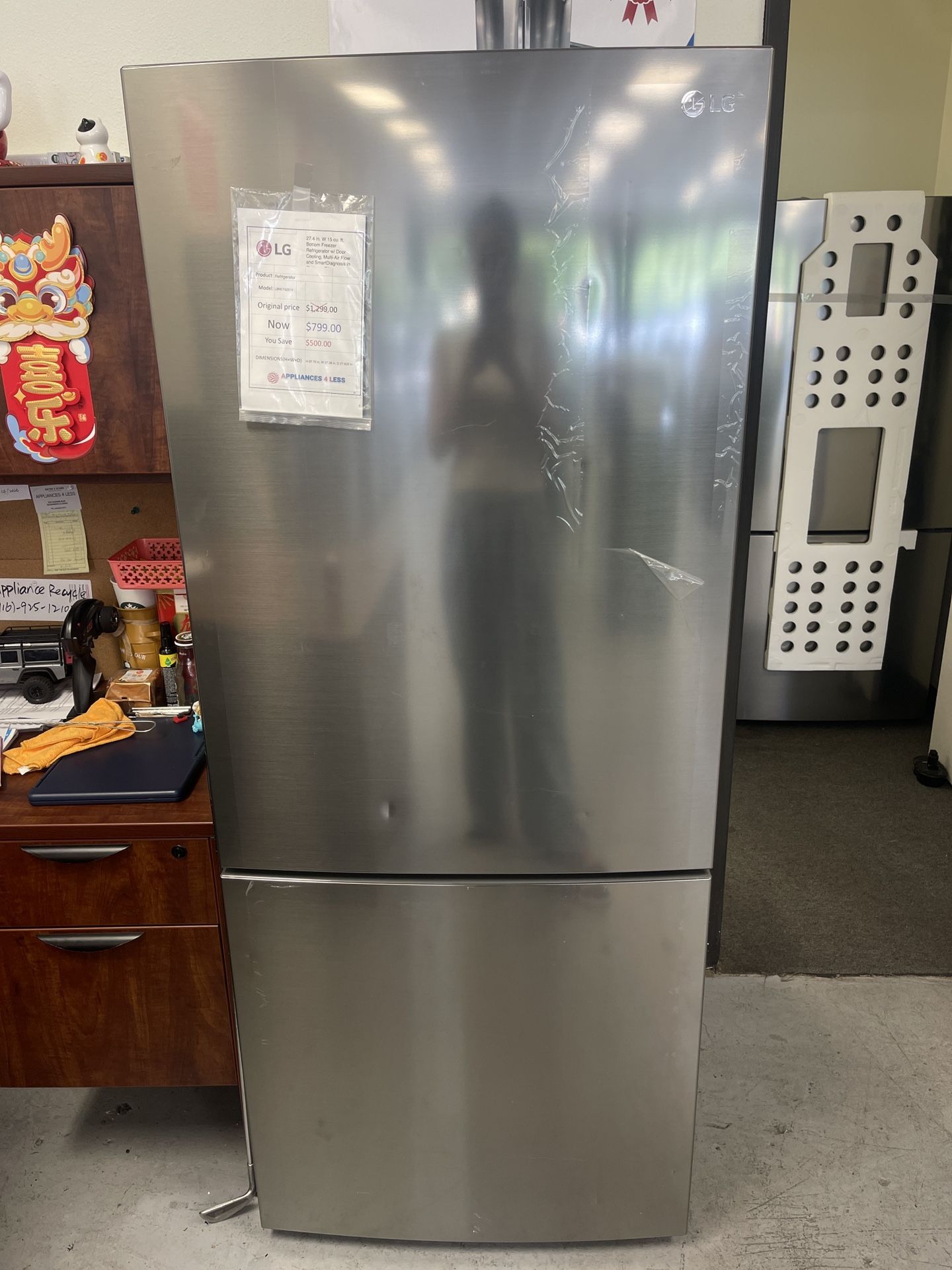 🌞LG brand new /double door refrigerator /