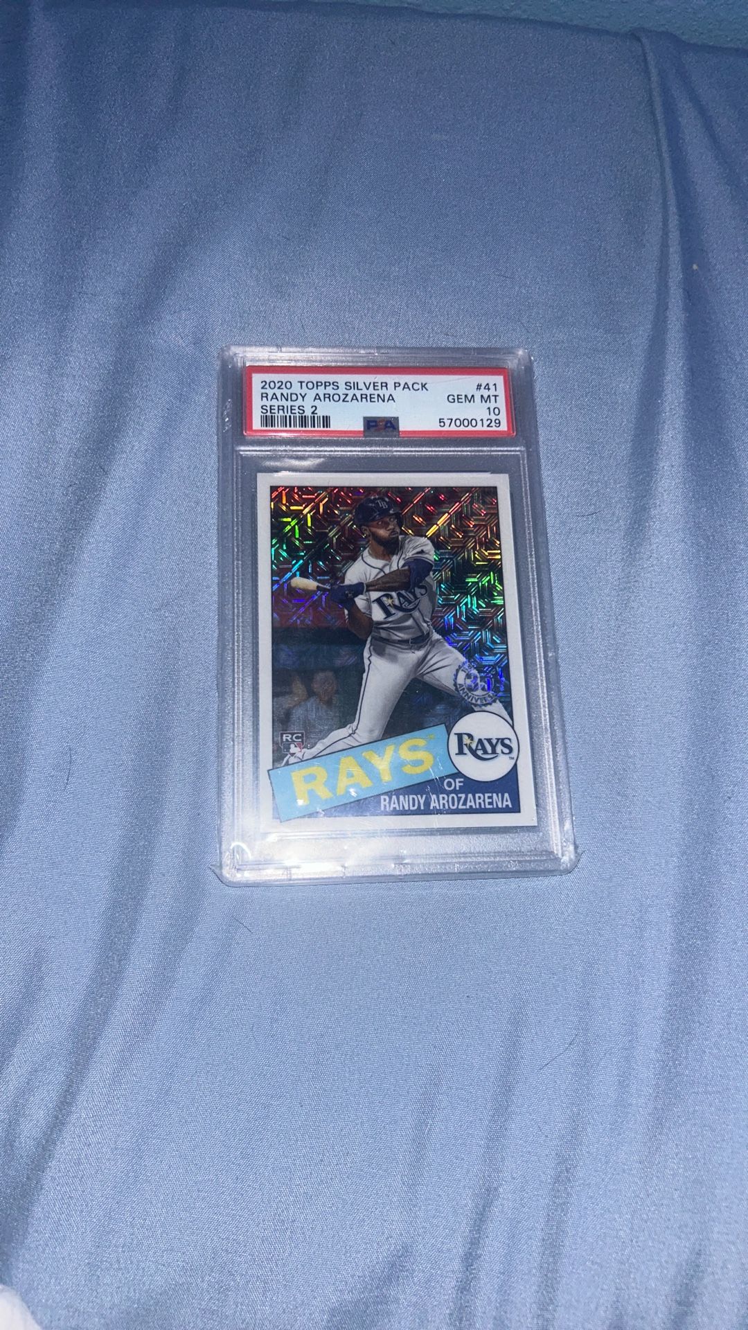 Randy Arozarena rookie Psa 10 Baseball Card TOPPS