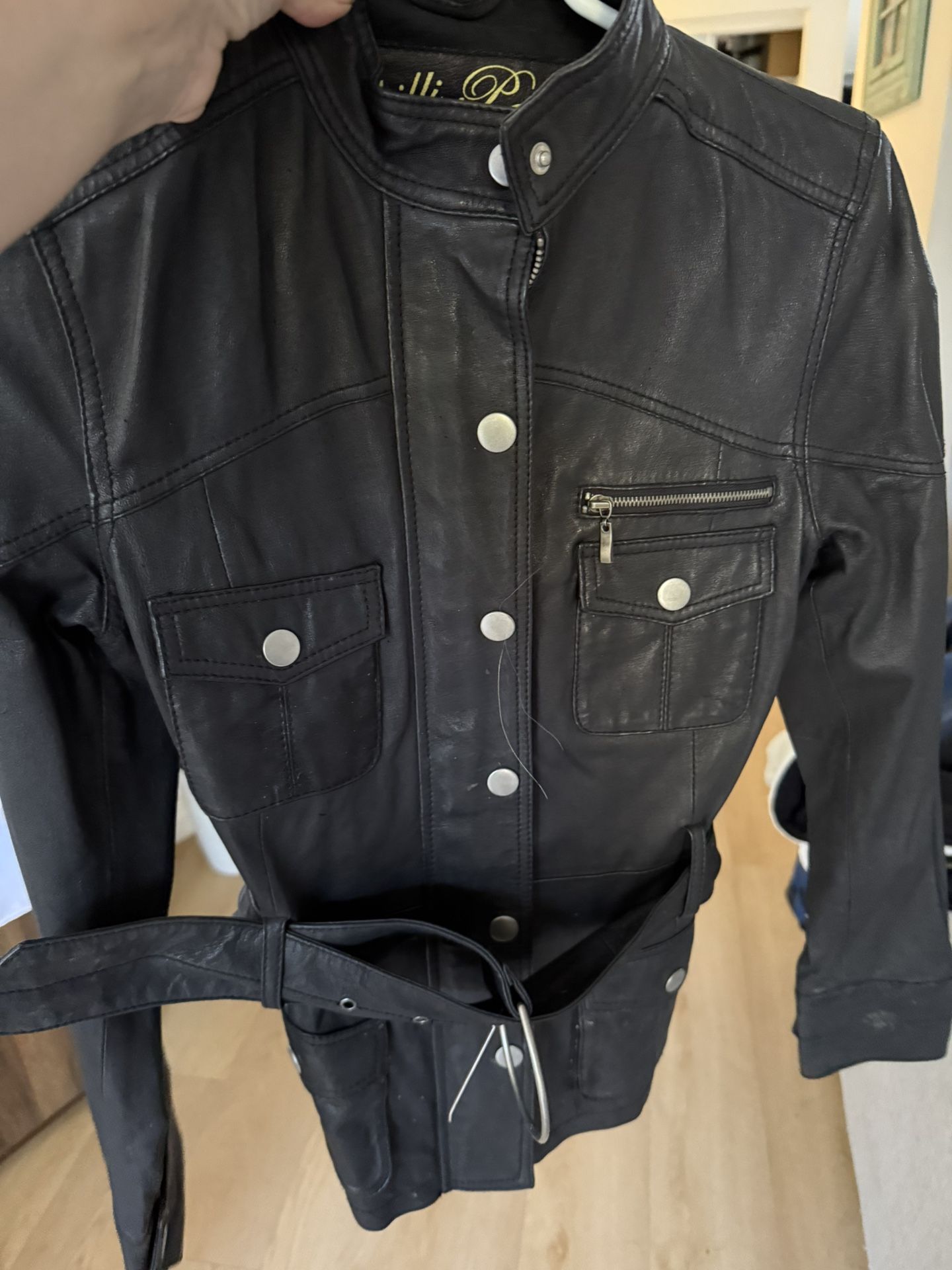 Chilli Peppers Real Leather Jacket