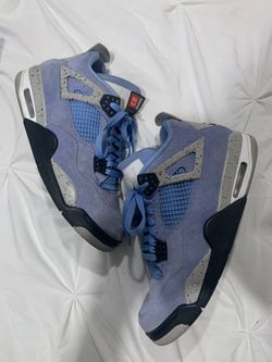 University Blue Jordan 4 Size 10
