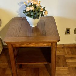 Solid Wood End Tables 