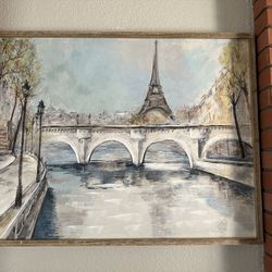 Paris Canvas Frame