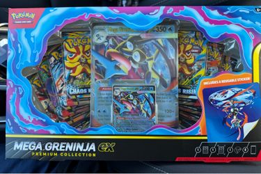 Pokemon mega greninja EX premium collection