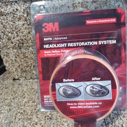 New 3M Headlight Restoration System 39008