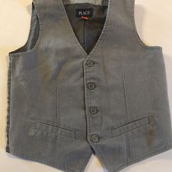Kids Gray  Vest 