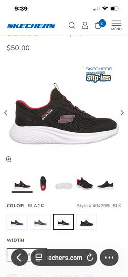 Boy Skechers slip ins