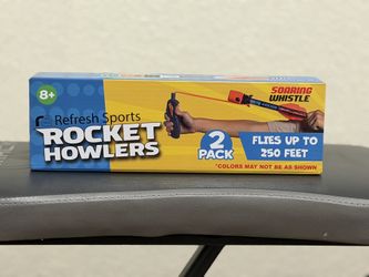 🚀 Rocket Howlers 2-Pack — Flies Up to 250 ft (Brand New)