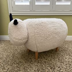 Ottoman Bench Sheep Shape