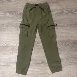 Tech Stretch Olive Green Cargo