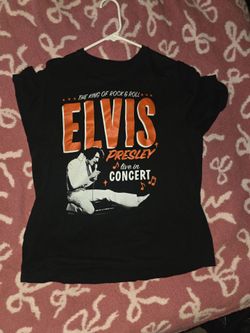 Adult Elvis Presley T-Shirt Size M