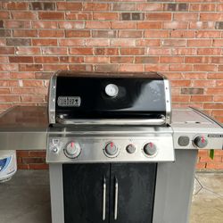BBQ Grill with side burner