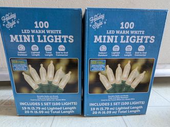 Christmas lights...led