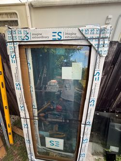 Brand-New ESW Sliding Glass Door, 72” × 80” – $1,100 OBO