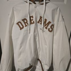 "Dreams" Hoodie Varsity Jacket 