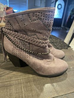 Studded Booties 