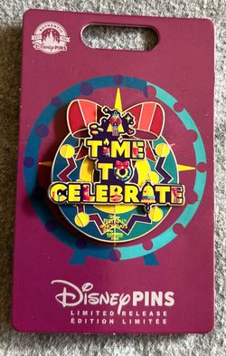 New Disney 2022 California Adventure Time to Celebrate Festivals of Holidays Pin