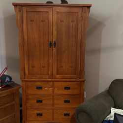 Armoir With 3 Large Drawers