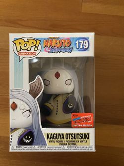 Kaguya Otsutsuki NYCC official comic con sticker funko
