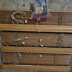 Wood Blinds With Hardware