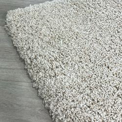 Area Rug - 6' x 9', Ivory, Plush Thick (2 available)