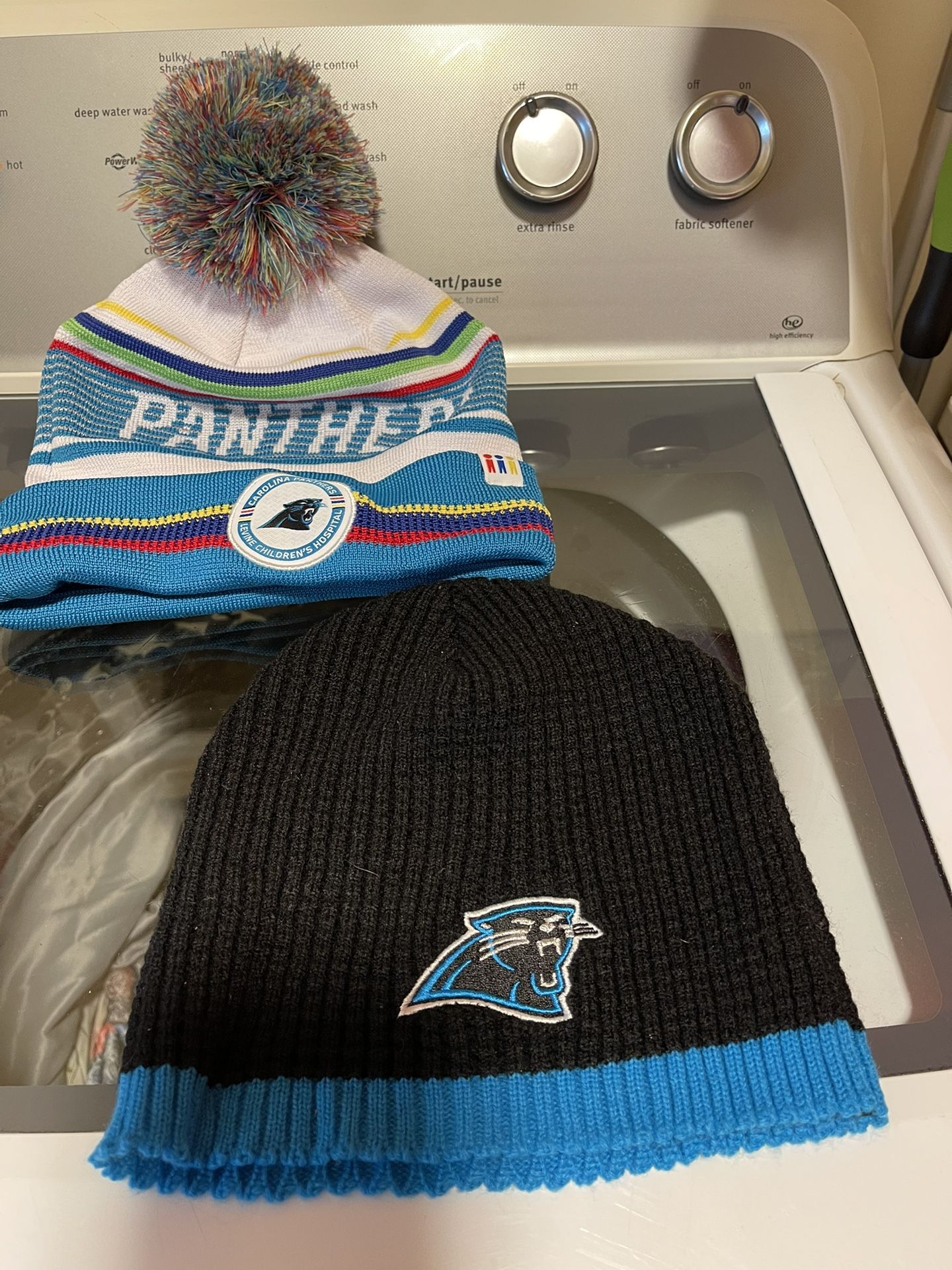 Carolina Panther beanies