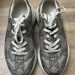 Gucci Wmns 100 Rhyton Sneaker 'Beige Monogram'