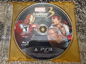 “Marvel Vs Capcom 3: Fate Of Two Worlds” Sony PlayStation 3 PS3 Video Game