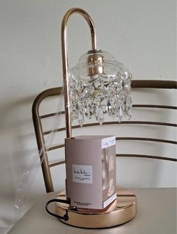Nicole Miller chandelier candle warmer NEW