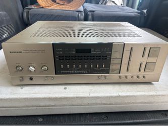Vintage Working Gold Pioneer SX-6 AM/FM Stereo Receiver Computer Controlled