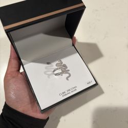 Giani Bernini CZ Snake Ring 