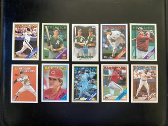 1988 Topps 131 Lot of Baseball Cards w/ Common & Star Players