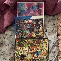 3-1000 Piece Puzzles