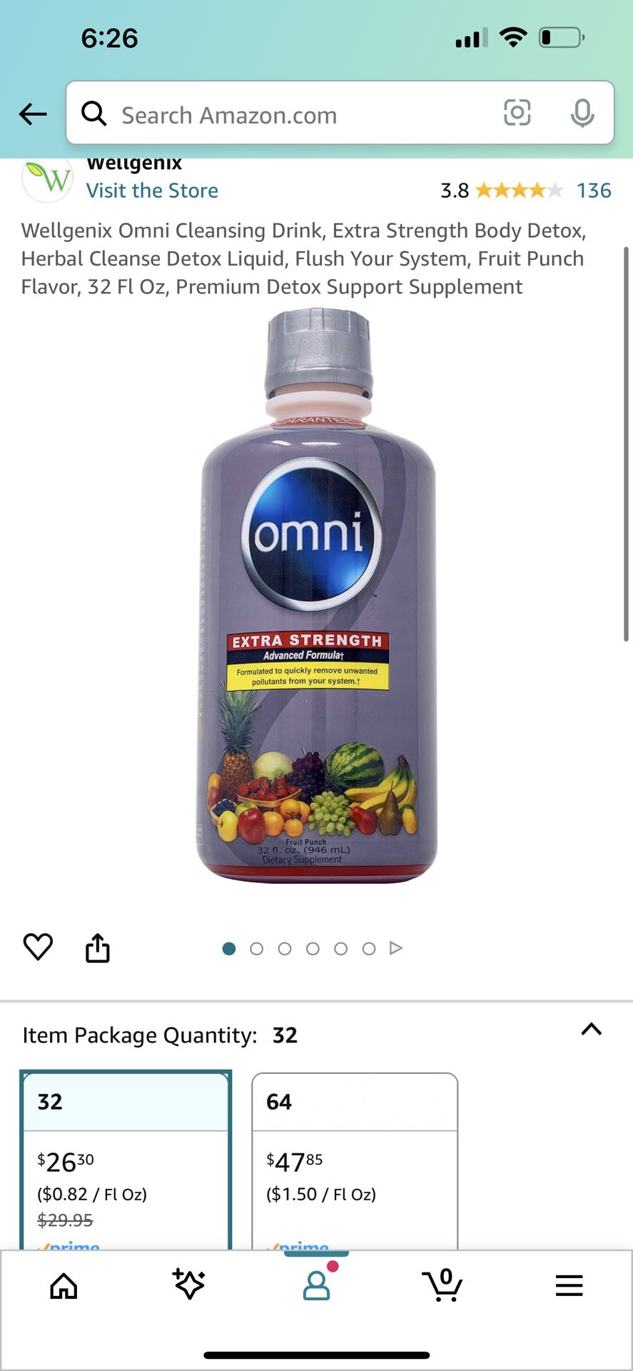 Omni Extra strength Detox