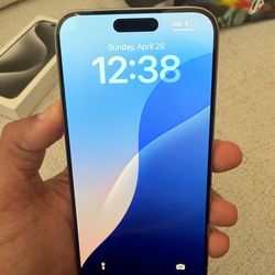 Iphone 15 pro max unlocked 256gb