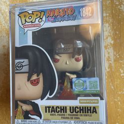 Funko Pop! Itachi Uchiha Fireball Jutsu Naruto #1842 LE 5000 With Protector
