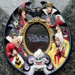 Disney 3D Villains Picture Frame 