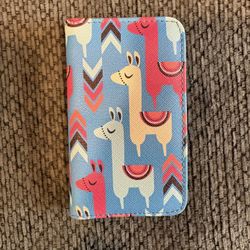 Llama blue wallet- never used