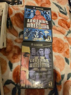 Legends of wrestling 1 and 2 nintendo gamecube