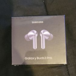 Samsung Buds 3 Pro with Active Noise Canceling and Samsung app connectivity.