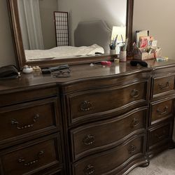 High end Dresser With Mirror 