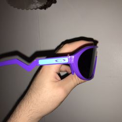 OAKLEY CMDN Prizm Purple Shield Men's Sunglasses