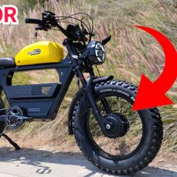 Dual Motor Electric Bike Caferacer 3000w 37mph