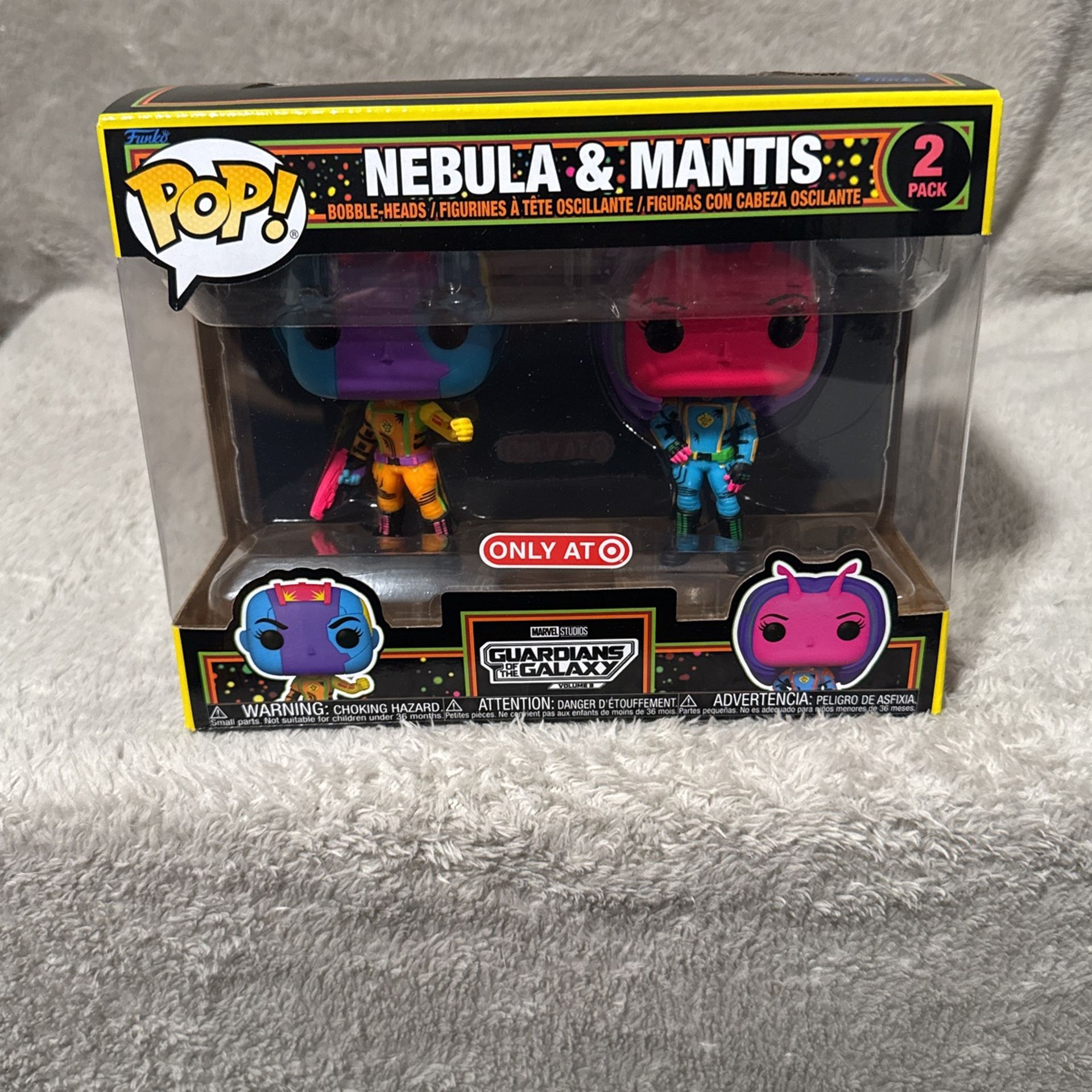 Nebula And Mantis Funko Pops
