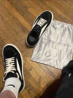 Rick Owens DRKSHDW Vintage Low 'Black Milk'