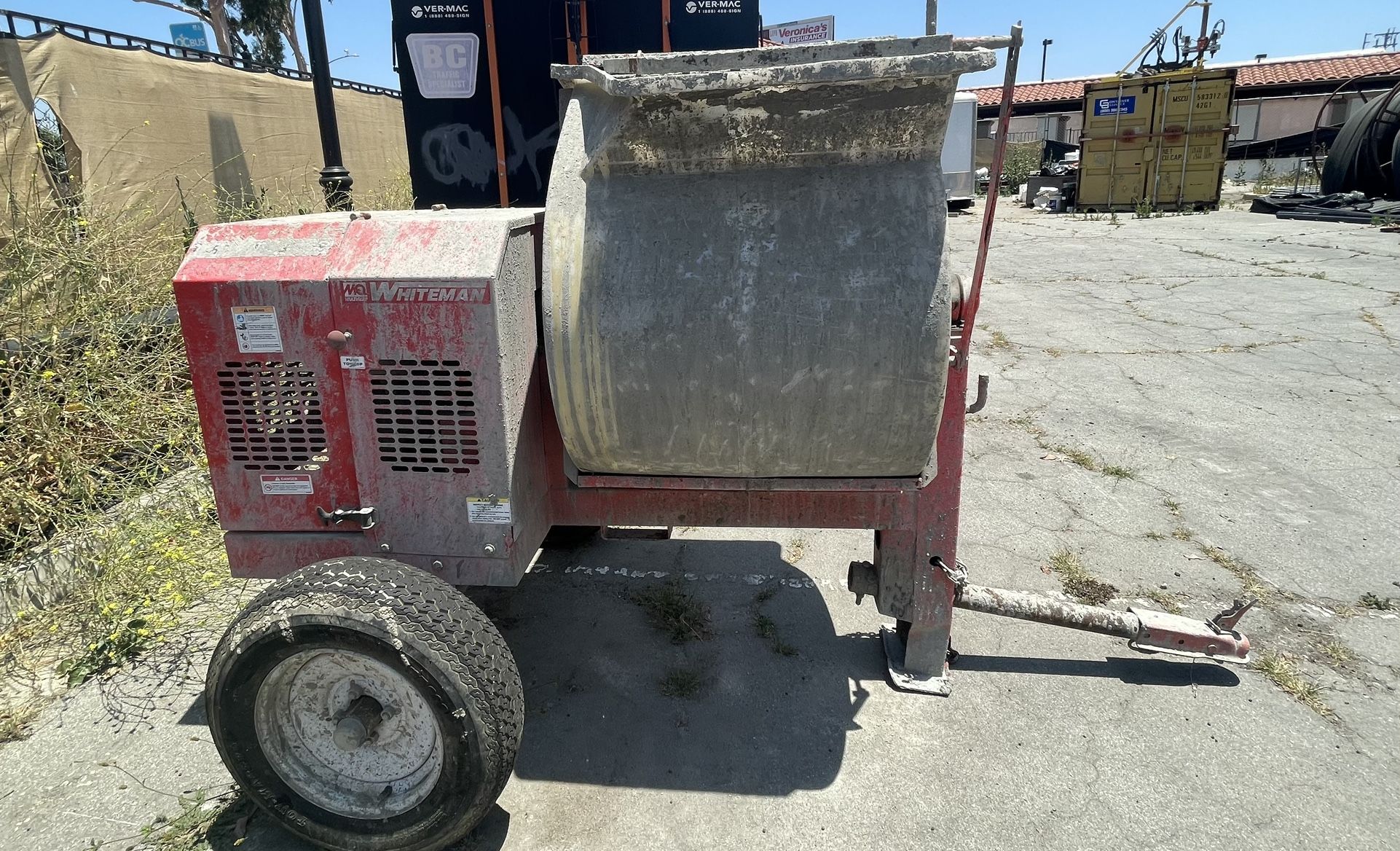 Multiquip WHITEMAN #WM90PH8 Concrete Mixer