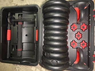Gym set and bench