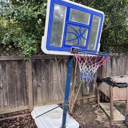 FREE Lifetime Poolside Adjustable Basketball Hoop