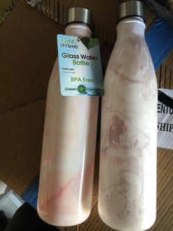Glass Water Bottles 