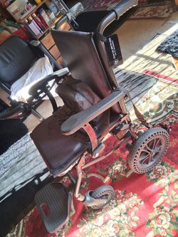 Zurcheel SLB30 Ultra-Lightweight Folding Electric Wheelchair (Airline Approved & Travel Ready)